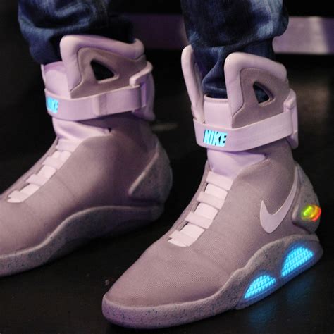 fake self lacing nike mags|back to the future sneaker.